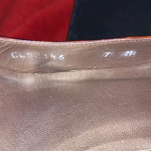 Stuart Weitzman cheetah patent leather Pumps Sz 7 - Picture 7 of 11